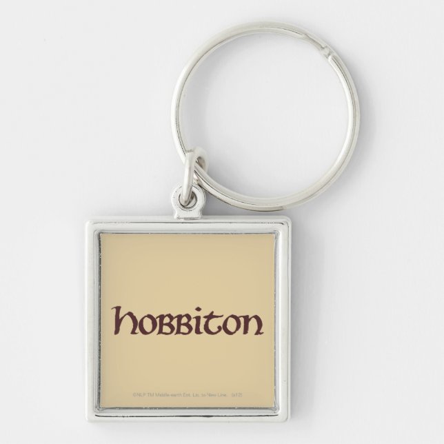 HOBBITON™ Solid Keychain (Front)