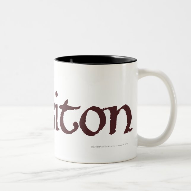 HOBBITON™ Solid Two-Tone Coffee Mug (Right)