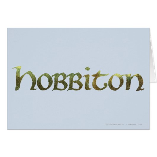 HOBBITON™ Textured Cards (Front Horizontal)
