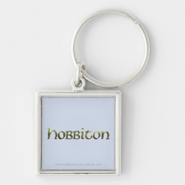 HOBBITON™ Textured Keychain (Front)