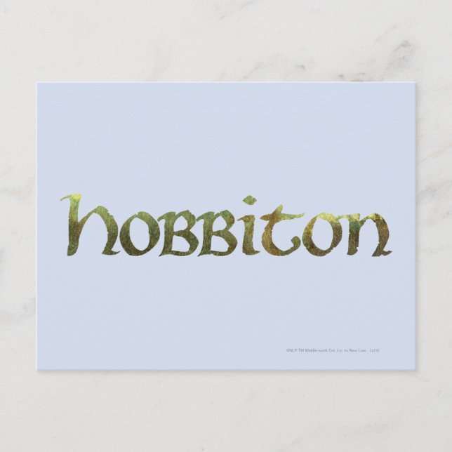 HOBBITON™ Textured Postcard (Front)