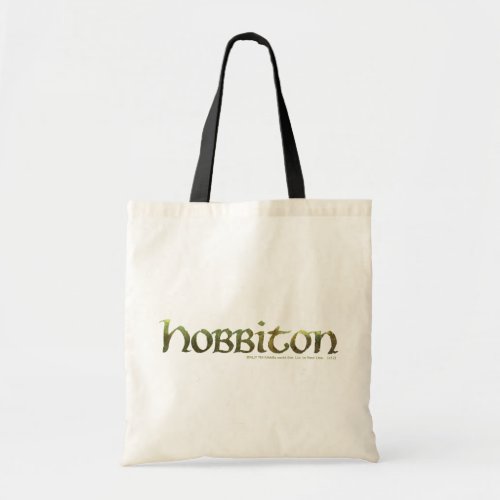 HOBBITON Textured Tote Bag