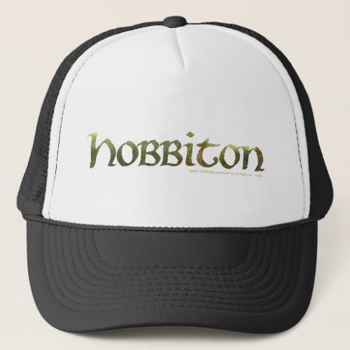 HOBBITON Textured Trucker Hat