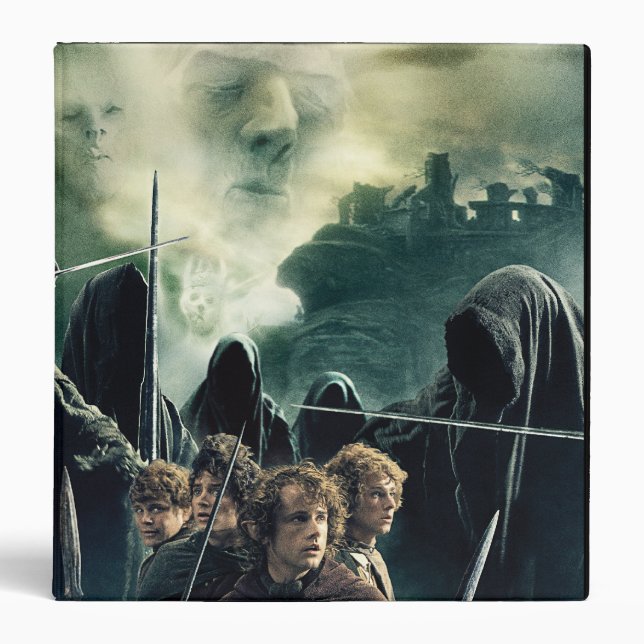 Hobbits Ready to Battle 3 Ring Binder (Front)