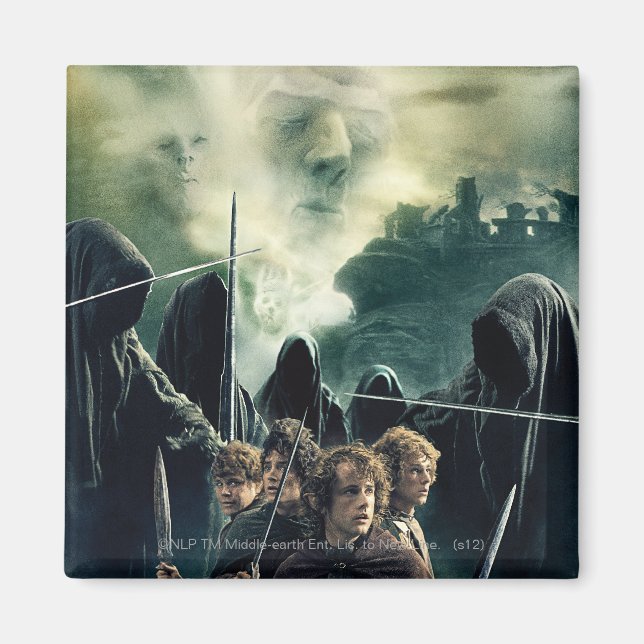 Hobbits Ready to Battle Magnet (Front)