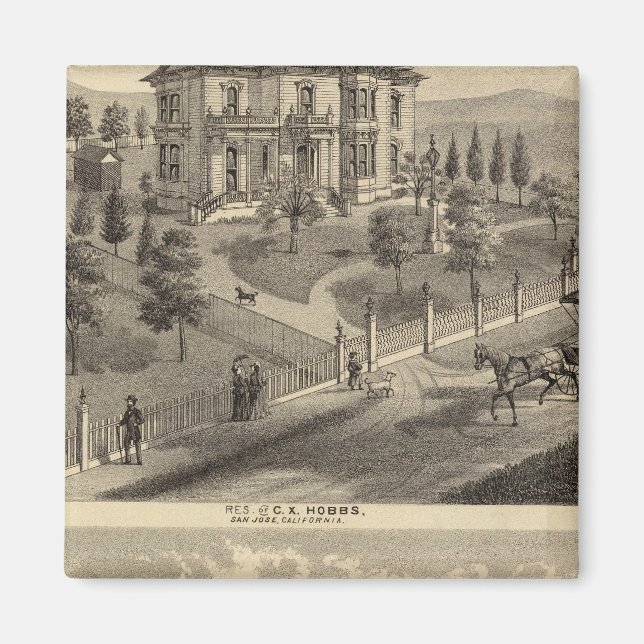 Hobbs, Bradley residences Magnet (Front)