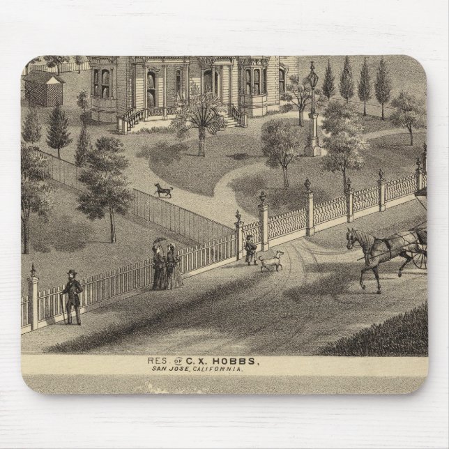 Hobbs, Bradley residences Mouse Pad (Front)