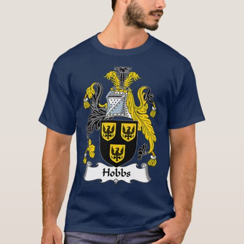 Hobbs Coat of Arms  Family Crest T_Shirt