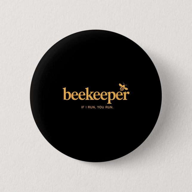 Hobby Beekeepers Apiary Bee Lovers Homestead Polli Button (Front)