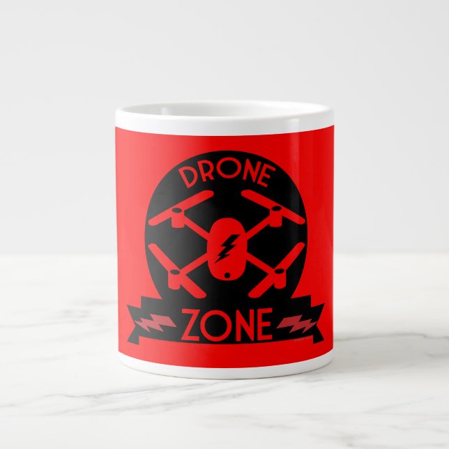 Hobby Drone Pilot Giant Coffee Mug (Front)