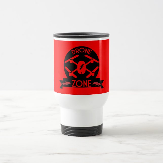 Hobby Drone Pilot Travel Mug (Center)