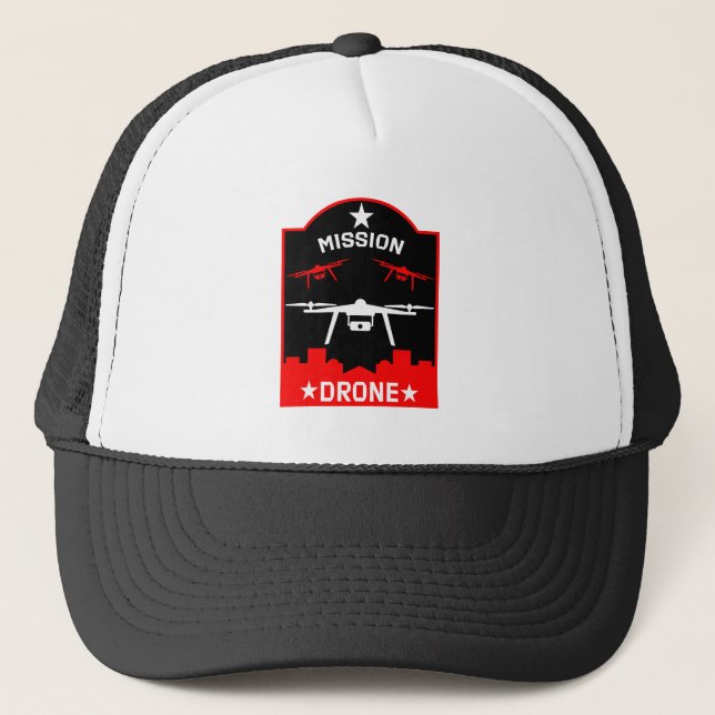 Hobby Drone Pilot Trucker Hat (Front)