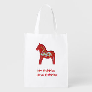 Hobby Horse Grocery Bag