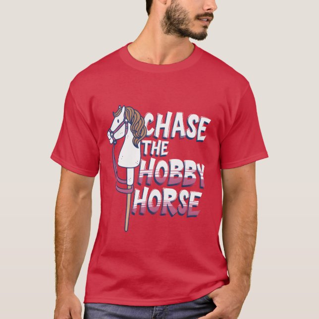 Hobby Horsing Chase the Hobby Horse retro T-Shirt (Front)