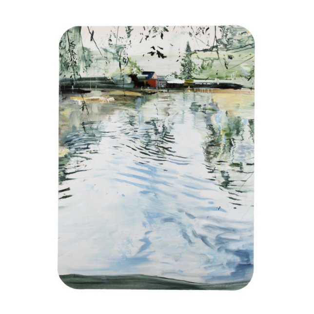 Hobby House and Ripples Goldbekkanal 2013 Magnet (Vertical)