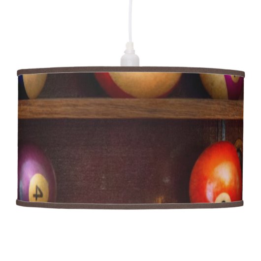 Hobby - Pool - Let's play billiards Ceiling Lamp (Left)