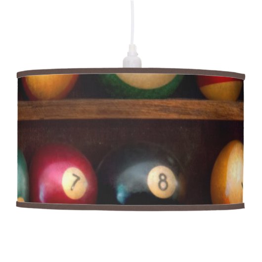 Hobby - Pool - Let's play billiards Ceiling Lamp (Right)