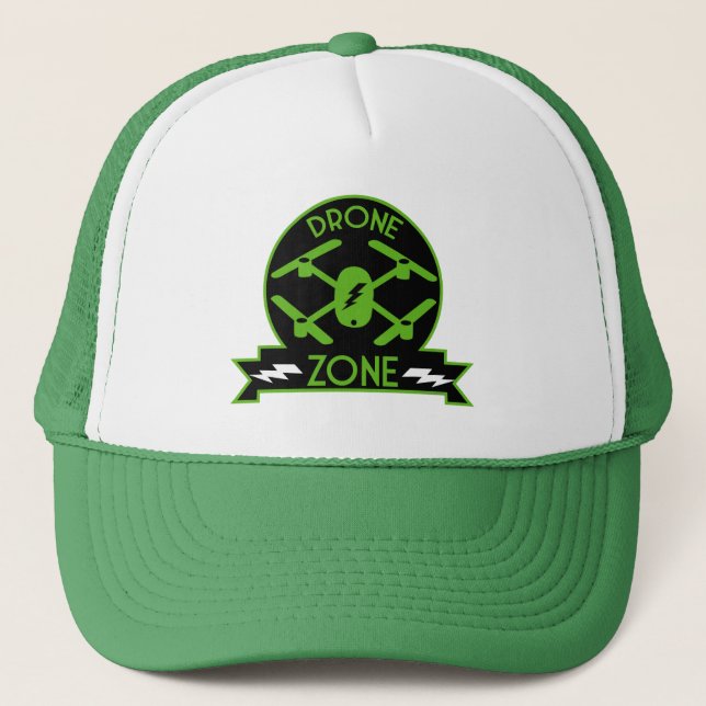 Hobbyist Drone | Drone Pilot | Photography | Races Trucker Hat (Front)