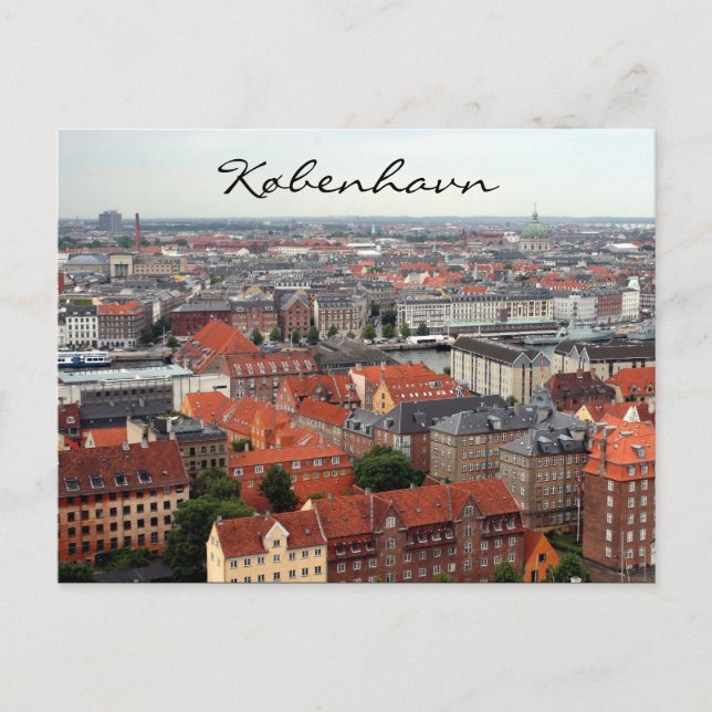 høbenhavn view postcard (Front)