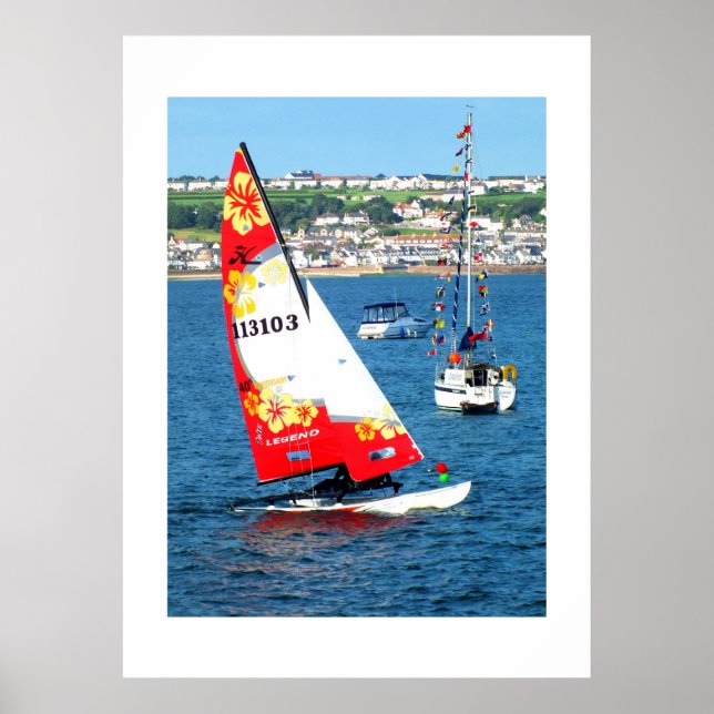 Hobie cat, Jersey Poster (Front)