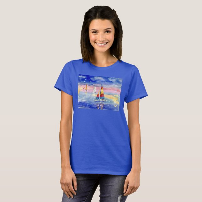 Hobie Cat Sailboats T-Shirt (Front Full)