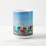 Hobie cats setting sail coffee mug