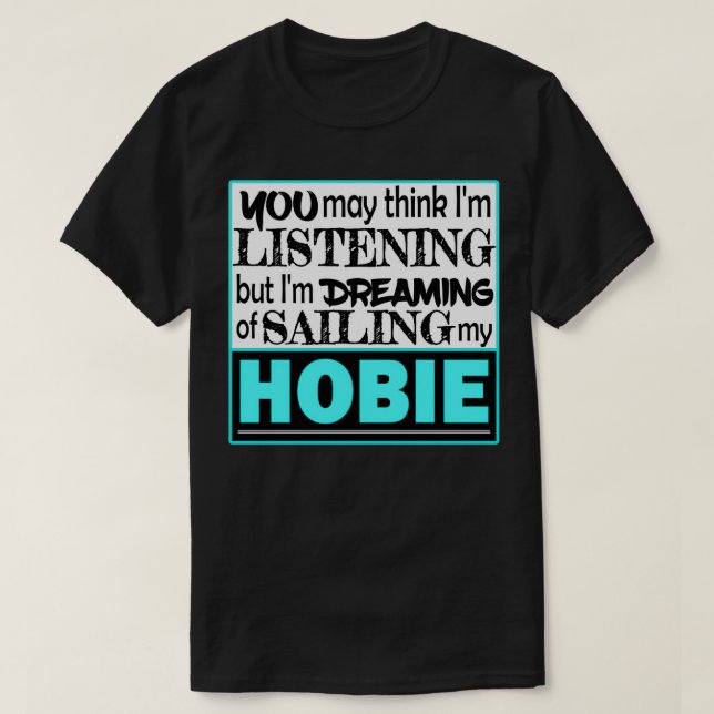Hobie Sailing T-Shirt (Design Front)