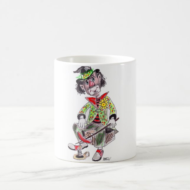Hobo Clown Coffee Mug (Center)