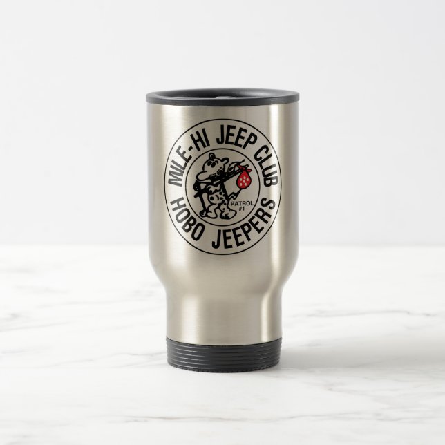 Hobo Jeepers Stainless Steel Travel Mug (Center)
