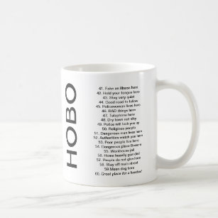 Hobo Signs and Symbols with meanings Series #3 Coffee Mug