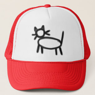 Hobo symbol: lady trucker hat