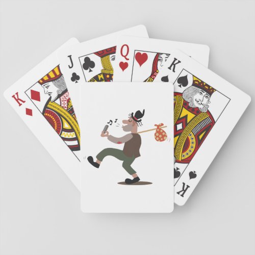 Hobo Whistle Playing Cards
