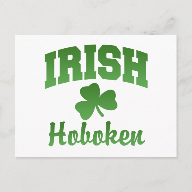 Hoboken Irish Postcard (Front)