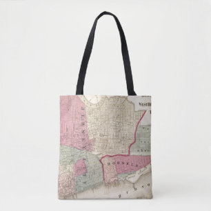Hoboken, Jersey City Tote Bag