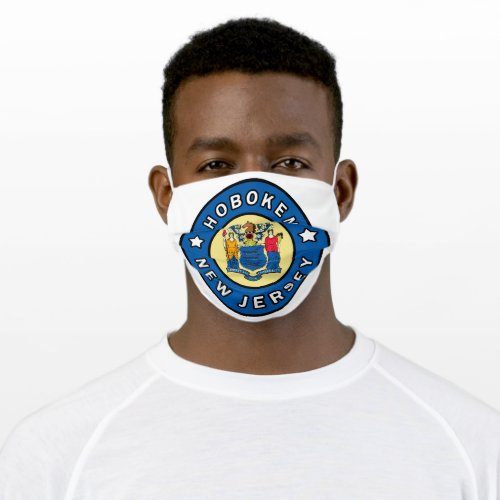 Hoboken New Jersey Adult Cloth Face Mask