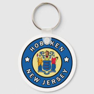 Hoboken New Jersey Keychain