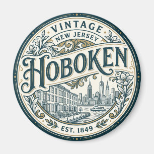Hoboken New Jersey Magnet