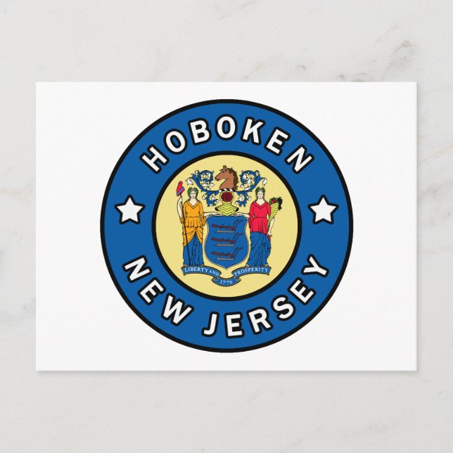 Hoboken New Jersey Postcard (Front)
