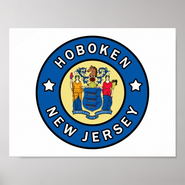 Hoboken New Jersey Poster (Front)