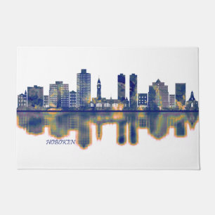 Hoboken Skyline Doormat