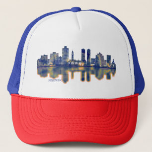 Hoboken Skyline Trucker Hat