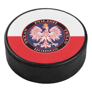 Hobson Polish Texan Hockey Puck