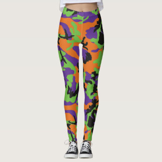 HOC Monster Halloween Edition Camo Leggings