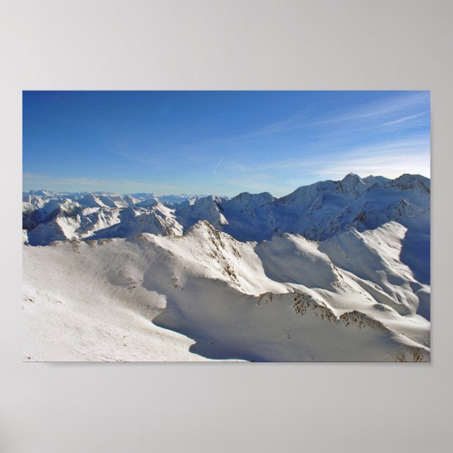 Hochgurgl Obergurgl Tirol Austrian Alps Austria Ph Poster (Front)