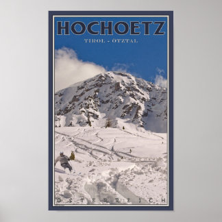 Hochoetz Powder Day Poster