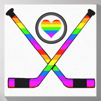 HOCKEY 1 CANVAS PHOTO TILE