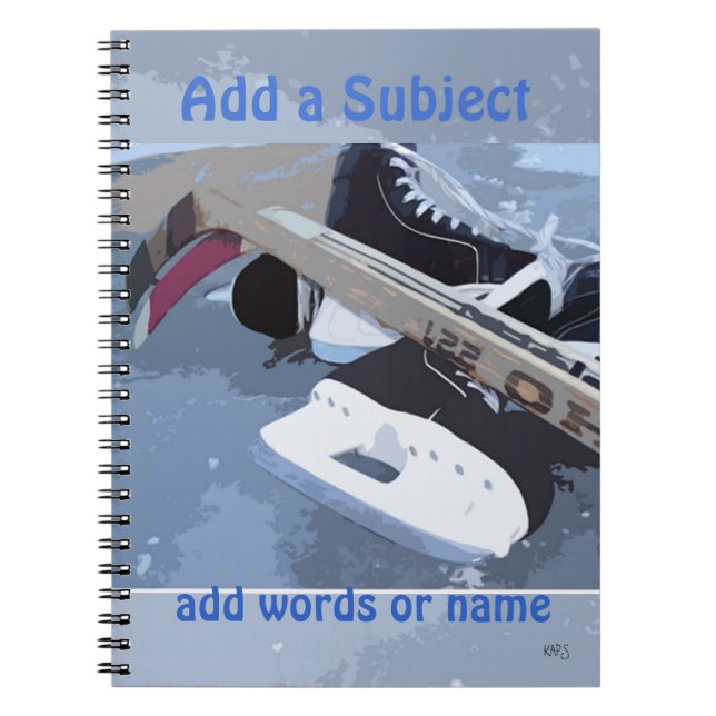 Hockey 2 Notebook (Front)