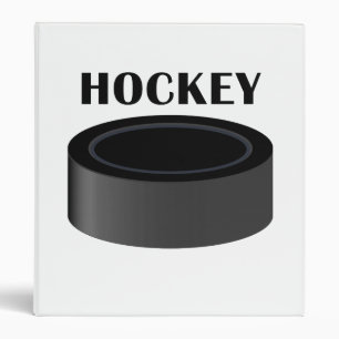 Hockey 3 Ring Binder