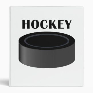 Hockey 3 Ring Binder