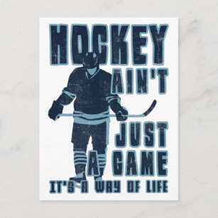 31 Hockey Goalie Drawing Postcard for Sale by SolomonDesigns